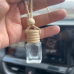 Car Aromatizer Diffuser Bottle(small square shape, transparent-5ml)